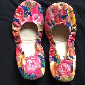 Storehouse Flats size 9 Autumn Rose